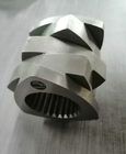 ISO Managment CNC بالقطع الفولاذ المقاوم للصدأ التوأم برغي الطارد أجزاء آلة الطارد