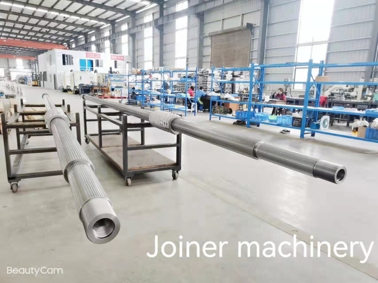 40CrNiMoA المواد شفتات طحن مع نظام التبريد لصناعة الأغذية المضخة بواسطة Joiner