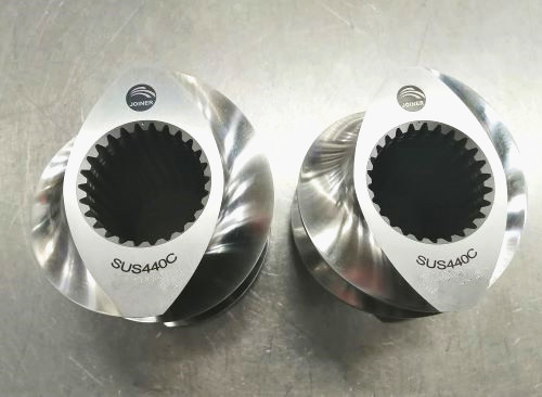 معيار SUS440C برغي مزدوج مكونات الطارد عناصر برغي