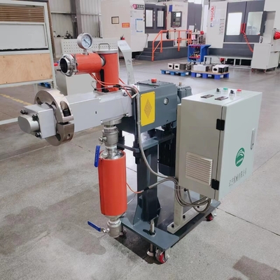 PP ABS ثنائي المسمار محرك الغذاء الجانبي KY75/65 300rpm لصناعة البتروكيماويات