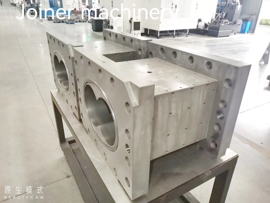 أجزاء محرك طحن مزدوج المسمار حركة التصنيع CNC للصناعة الغذائية المضخة