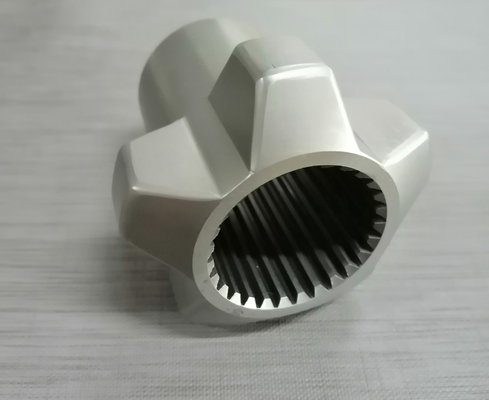 مكونات الطارد ذات اللولب المزدوج المعتمد TEX120 المقاومة للتآكل عناصر برغي نجمة